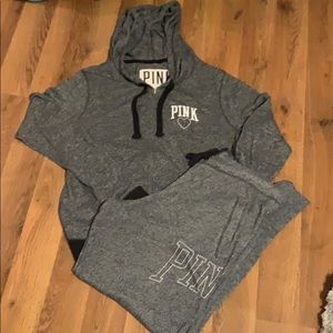 PINK hoodie and pants